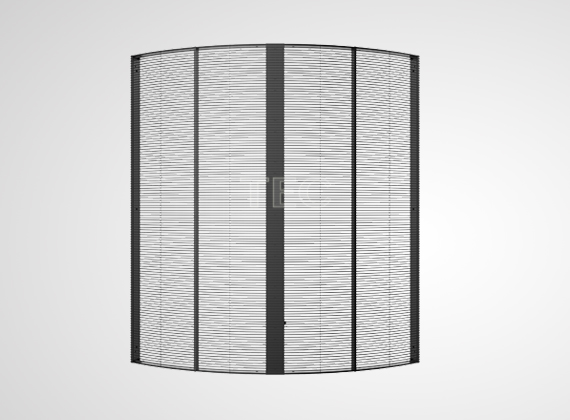 Glassit-2.6 Pro, 2.6-2.6mm Ultra High Video Resolution Transparent LED Panel, Curve window glass video solutions