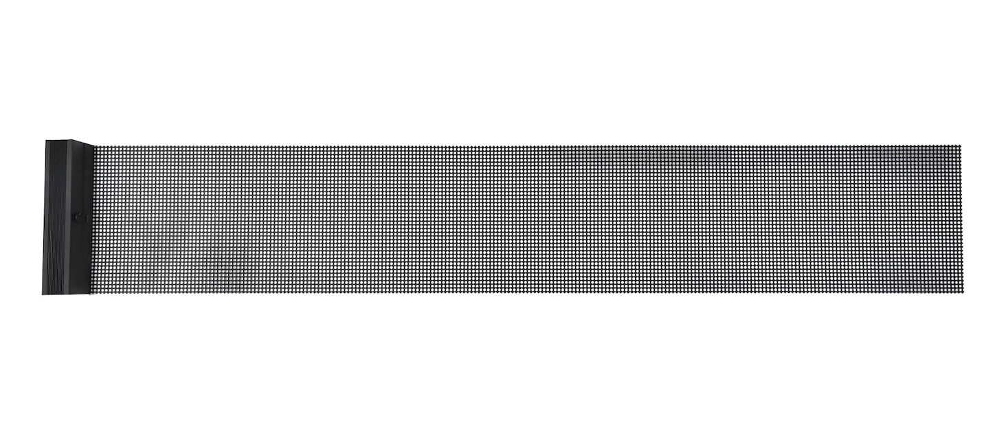 Mirage-3.9, 3.9mm HD transparent holography 3D LED video screen, building window glass advertising creative solutions