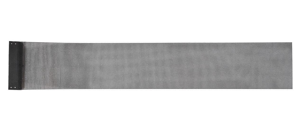 Mirage-2.5, 2.5mm Holography 3D see-through LED video wall screen, store front window glass advertising transparent LED solutions