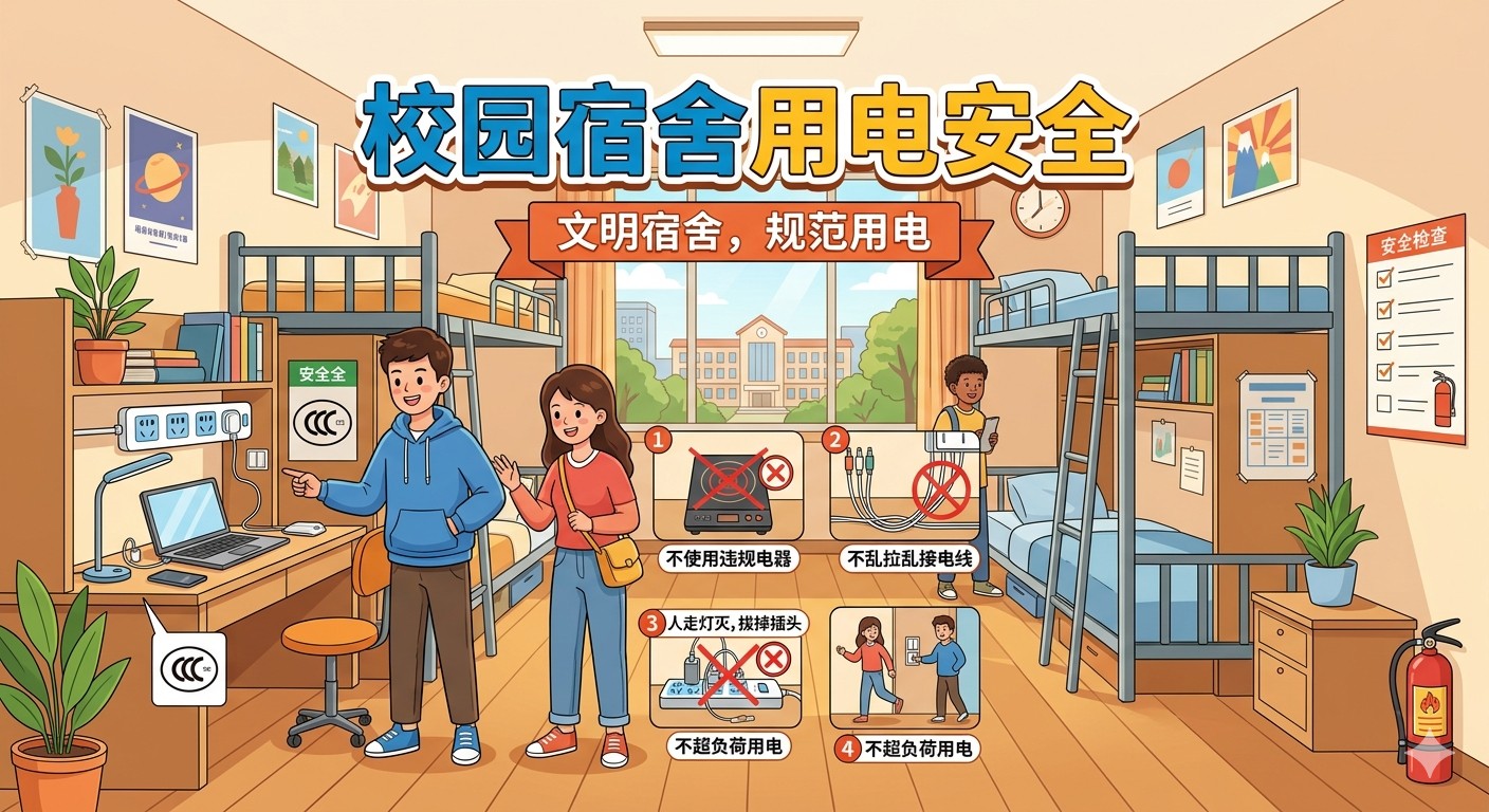 高校宿舍违规电器治理，从“超功率告警”走向“可控识别”