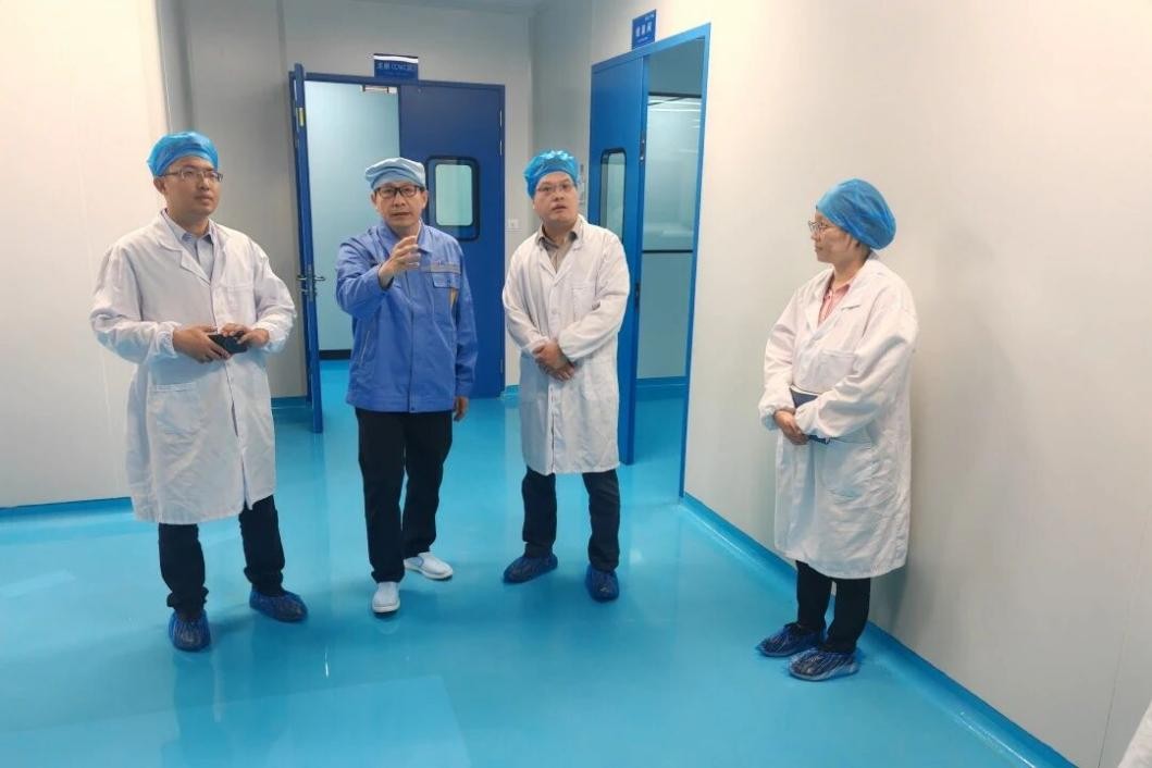 Fujian Provincial Medical Products Administration Deputy Director Yu Hua Leads Delegation to LBE Pharma for Research and Guidance, Discussing Cross-Strait Pharmaceutical Integration and Development