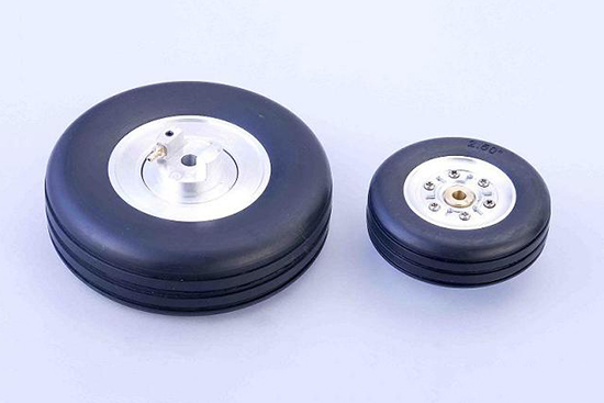 Rubber rear wheel(with brake)