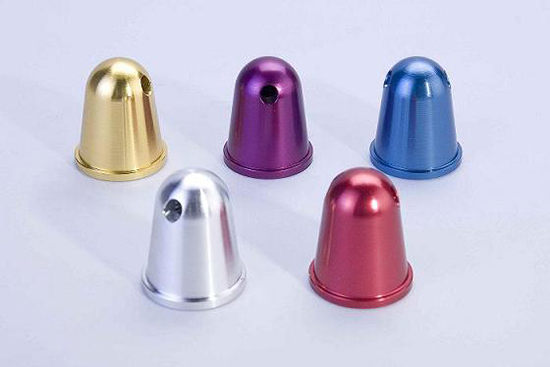 Aluminum spinner Nut