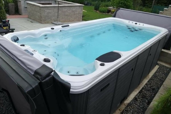 How a Family Transformed Their Backyard with a Luxury Swim Spa Experience