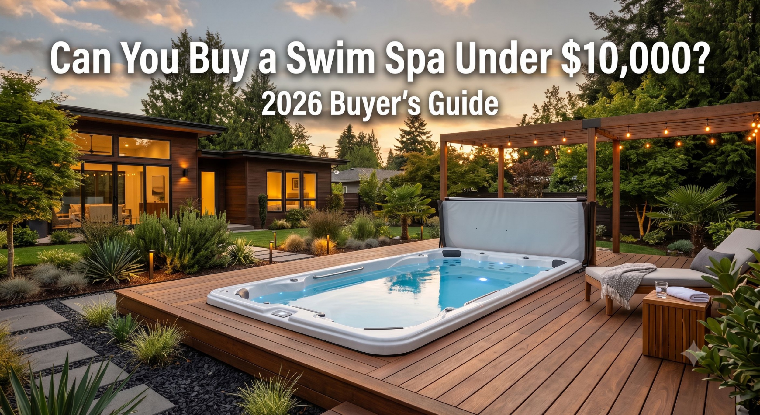 Swim Spa for Sale Under $10,000 (2026): Best Budget Models, ...