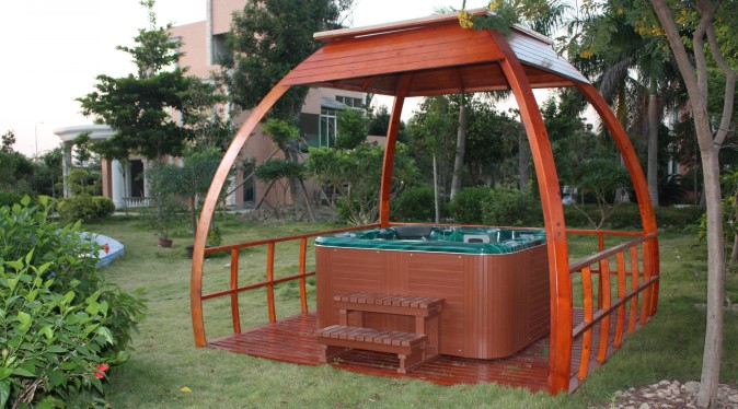 Model:SR10D003,Wooden Gazebo