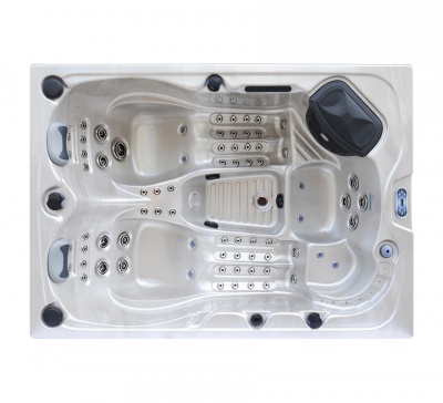 Sunrans 3Person Outdoor Massage Spa Bathtub Small Size Hot Tub for Garden (SR803C)