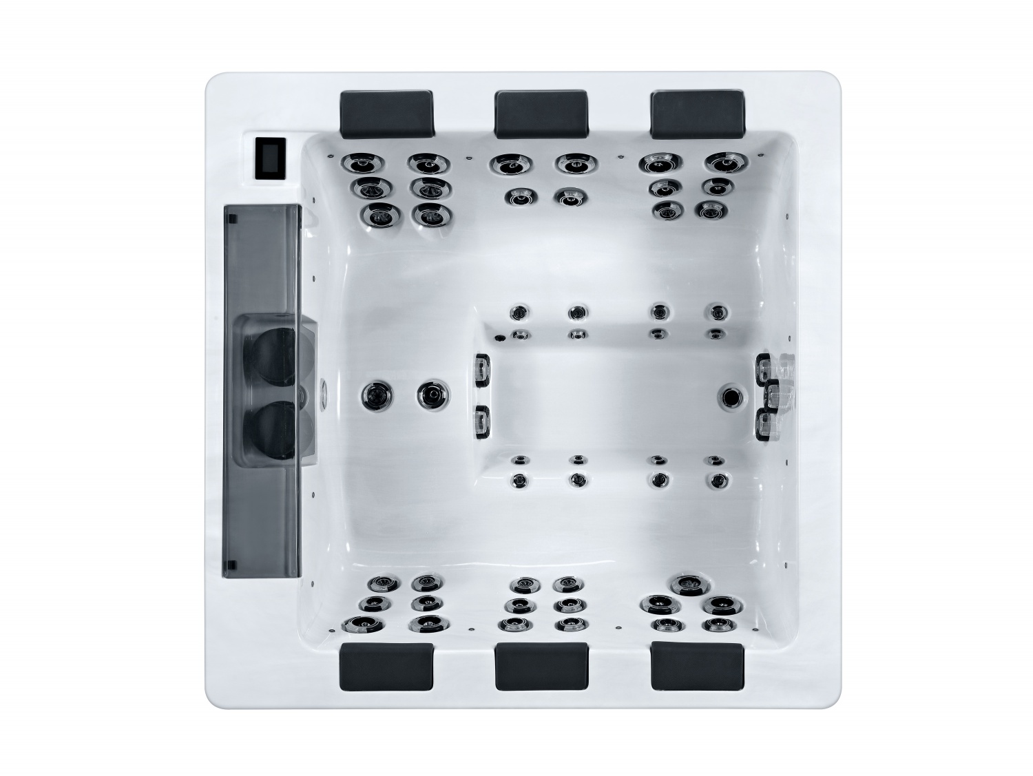 Energy Efficient Spa SR8117B with Body Insulation Insulation Cover UV Light and ABS Base Included