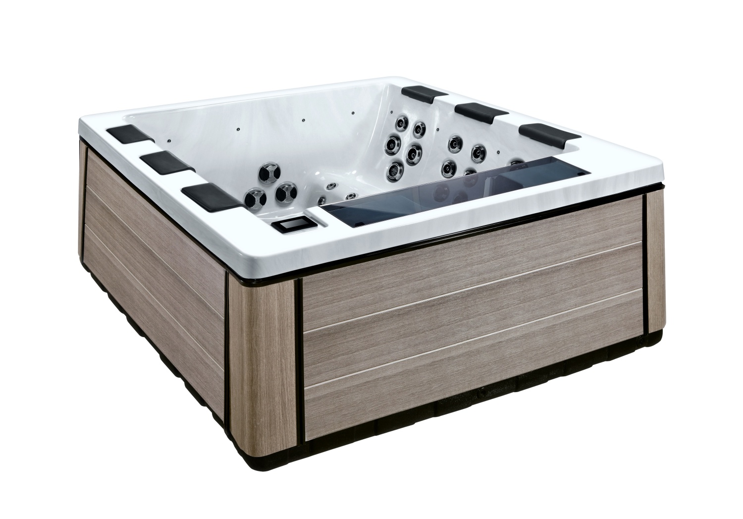 Energy Efficient Spa SR8117B with Body Insulation Insulation Cover UV Light and ABS Base Included