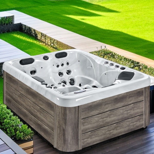 SR8115B 4 Person Backyard Hot Tub Outdoor Spa With Balboa Control Panel