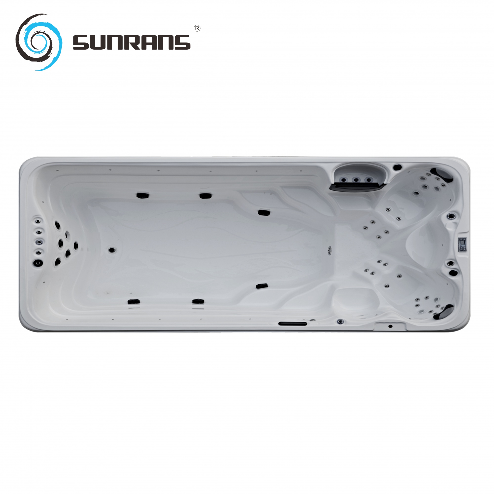 Wholesale Swim Spa Manufacturers Luxury Swim Spas SR853 Hottub Outdoor Spa Pool Balboa Spa Control System