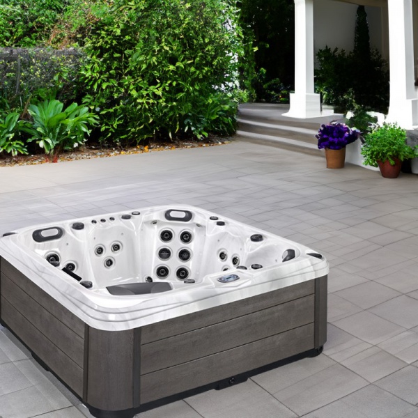 5 Person Use Hot Tub Spa Outdoor 63pcs Hydrotherapy Tub Jets Spa Plug And Play Balboa Hot Tub For Backyard SR8173