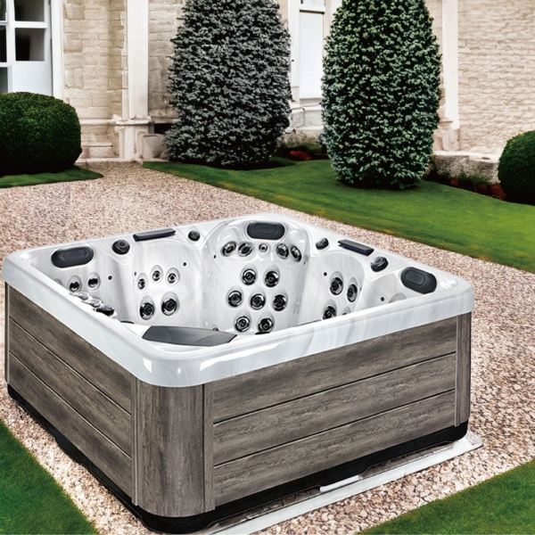 Luxury Outdoor Hot Tub SR8113B with 3 Seats and 2 Loungers