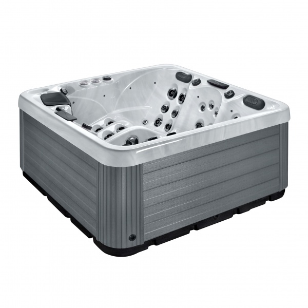 Compact Luxury Outdoor Hot Tub with 2 Seats and 2 Loungers (SR8114B)