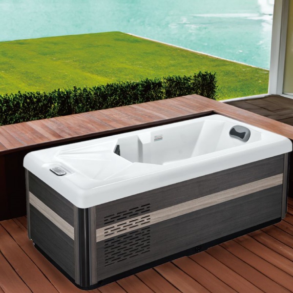 Cold Plunge Tub SR-BT1005 with 1 Seat, Advanced Filtration, and LED Lighting