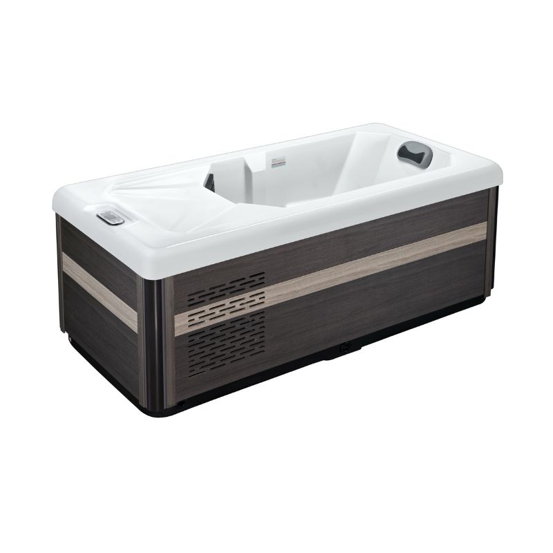 Cold Plunge Tub SR-BT1005 with 1 Seat, Advanced Filtration, and LED Lighting