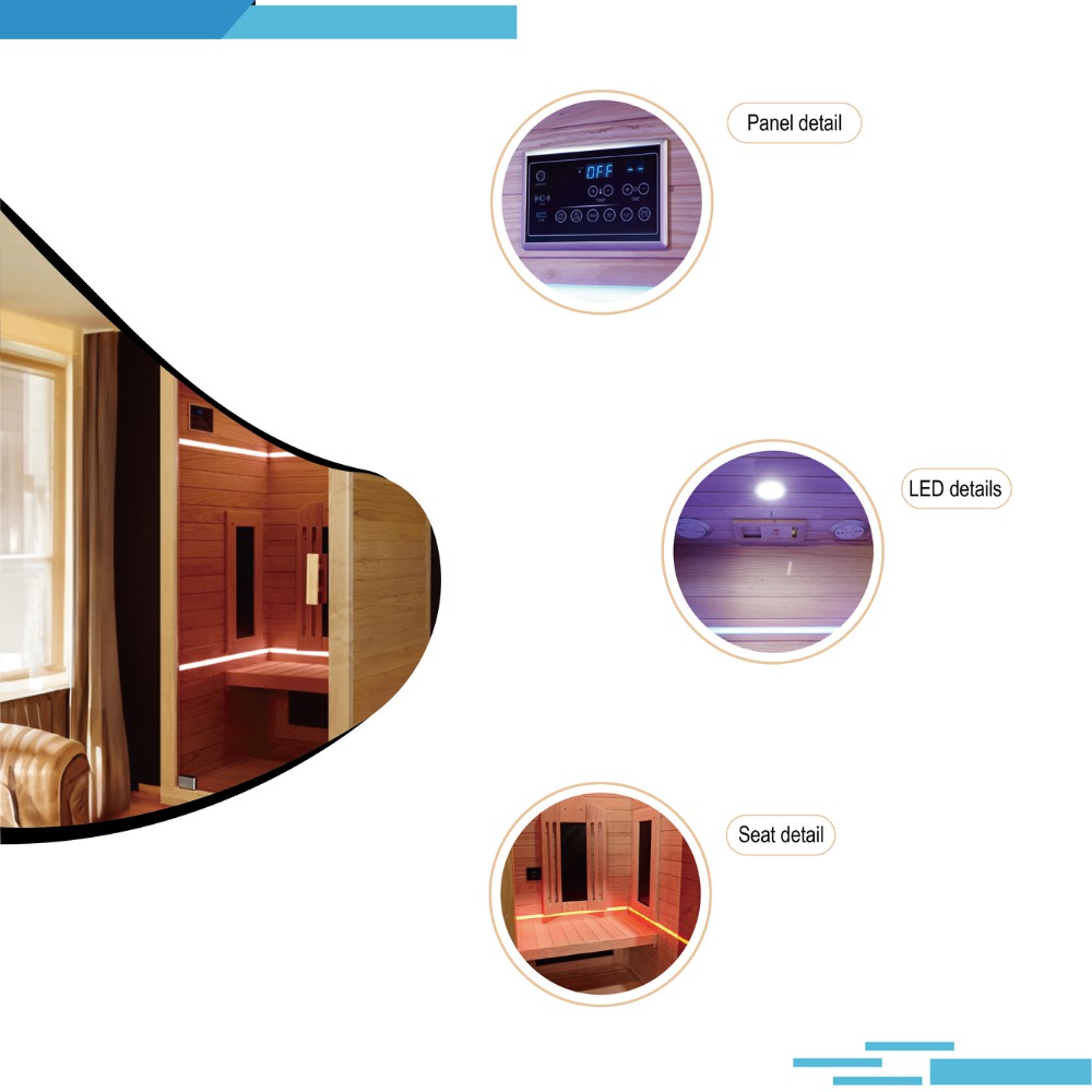 Experience Ultimate Relaxation with the SR1117 Far Infrared Sauna