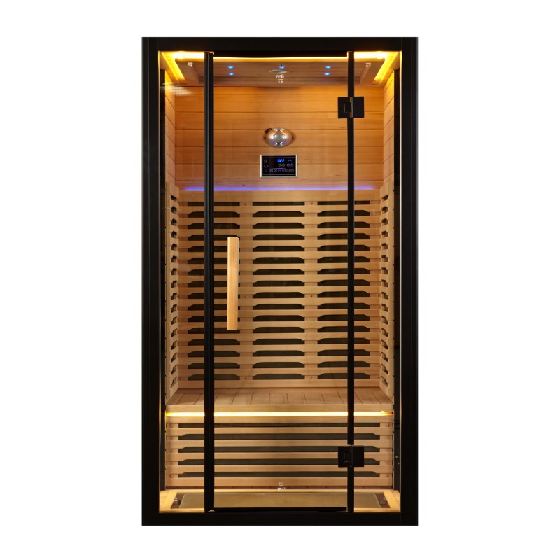 Experience Wellness with the SR1115 Infrared Sauna Room - Canadian Hemlock & Advanced Features