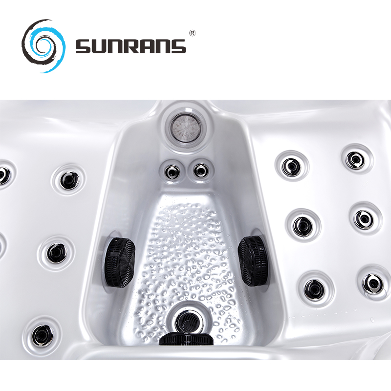 Sunrans Outdoor Indoor 3 Person Spa Bathtub Hot Tub SR808A