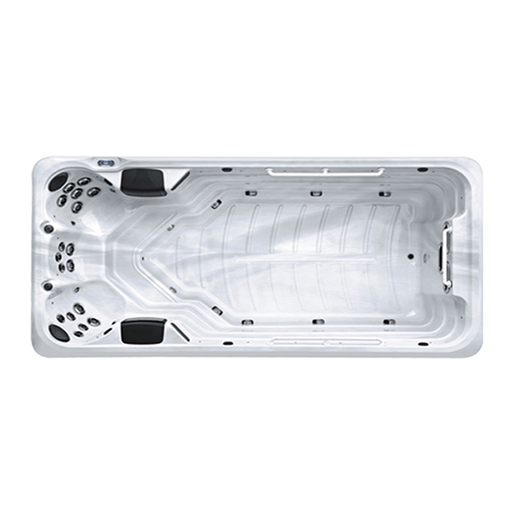 Sunrans Outdoor Small Swim Spa 4.5M Swimming Pool Balboa System Spa Pool for 4 to 5 Person（SR8801B）