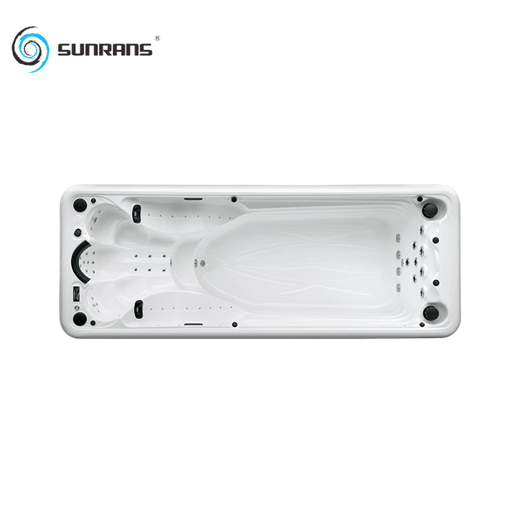 Outdoor Small Patio Swim Spas With Hydrotherapy Spa Pools With Built-In UV Sanitization SR870