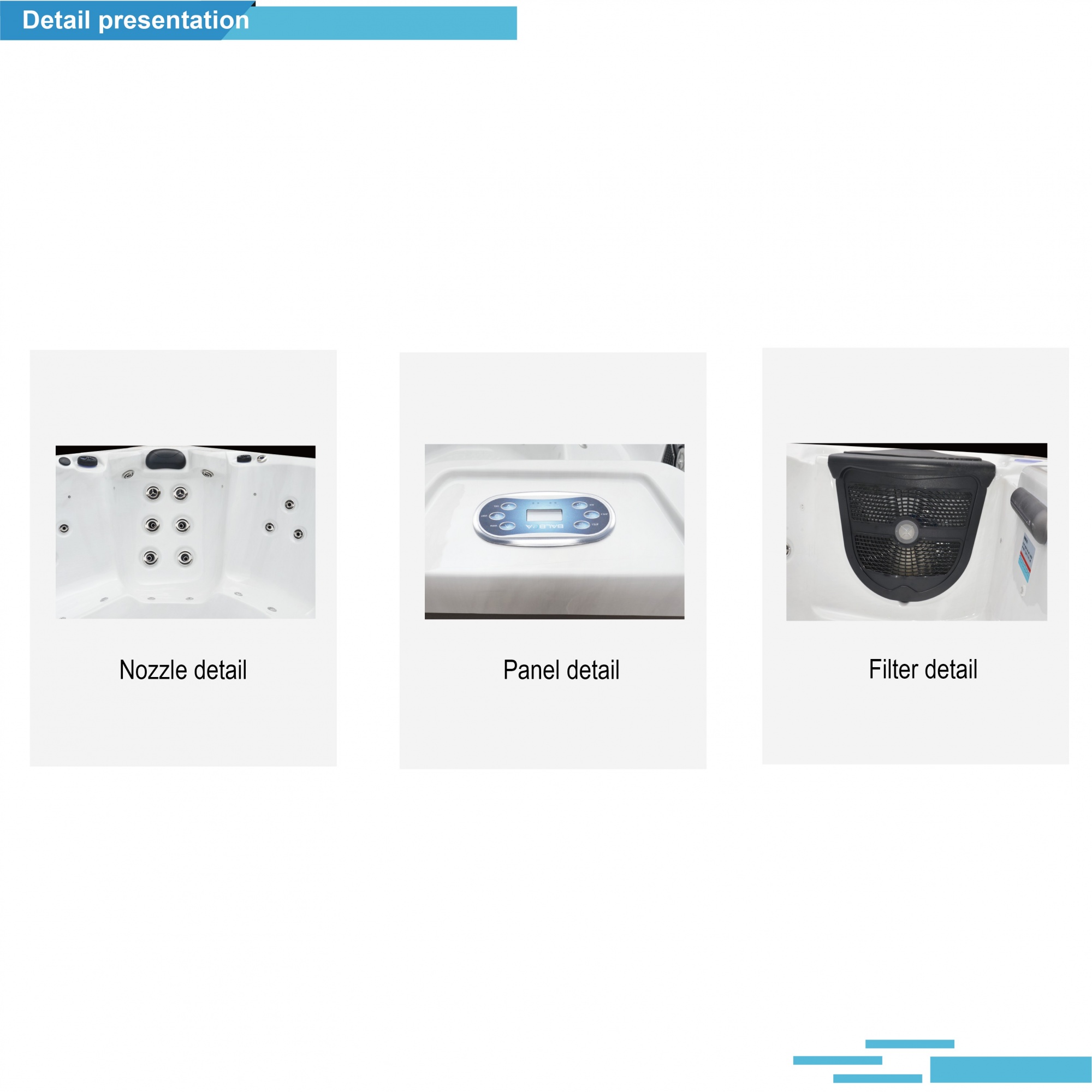 SunRans SR810C Plug & Play 6-Person Hot Tub – 40 Jets, Balboa Controls & Energy-Efficient Design