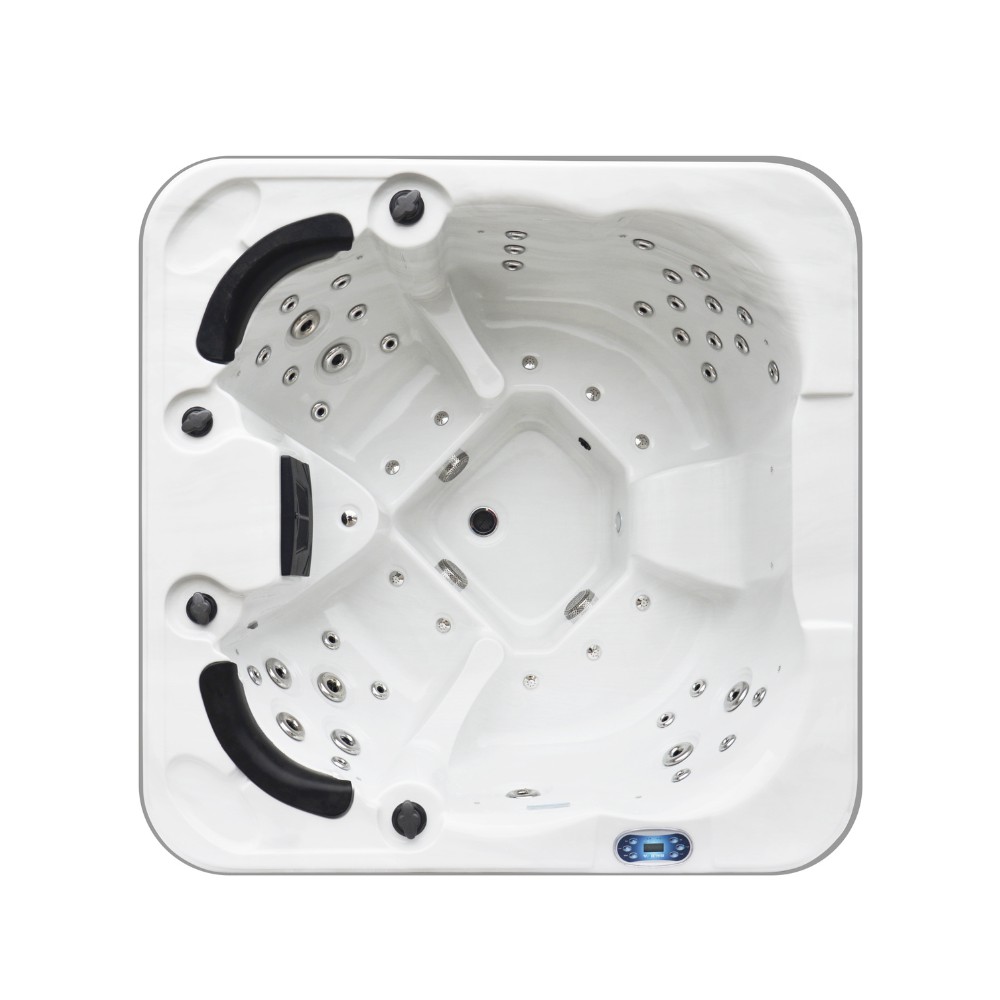 Wholesale SR839 Balboa Hydro Outdoor Spa for Fitness Recovery Modern Luxury Acrylic Hot Tub Soaking With 53pcs Jets
