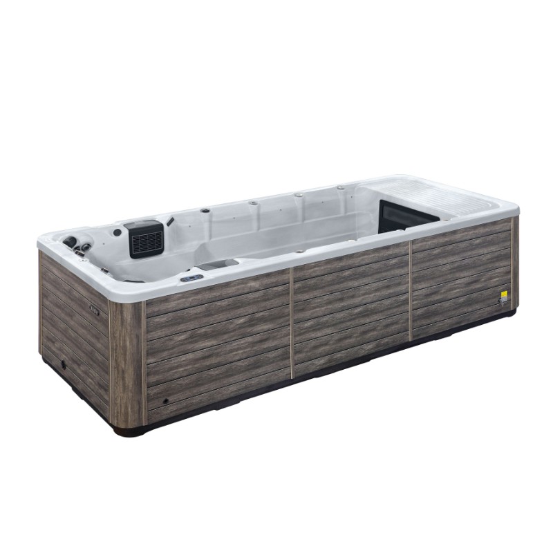 SR8806A Compact 3-Seater Swim Spa with 35 Massage Jets & Dual 3.73HP Swim Pumps