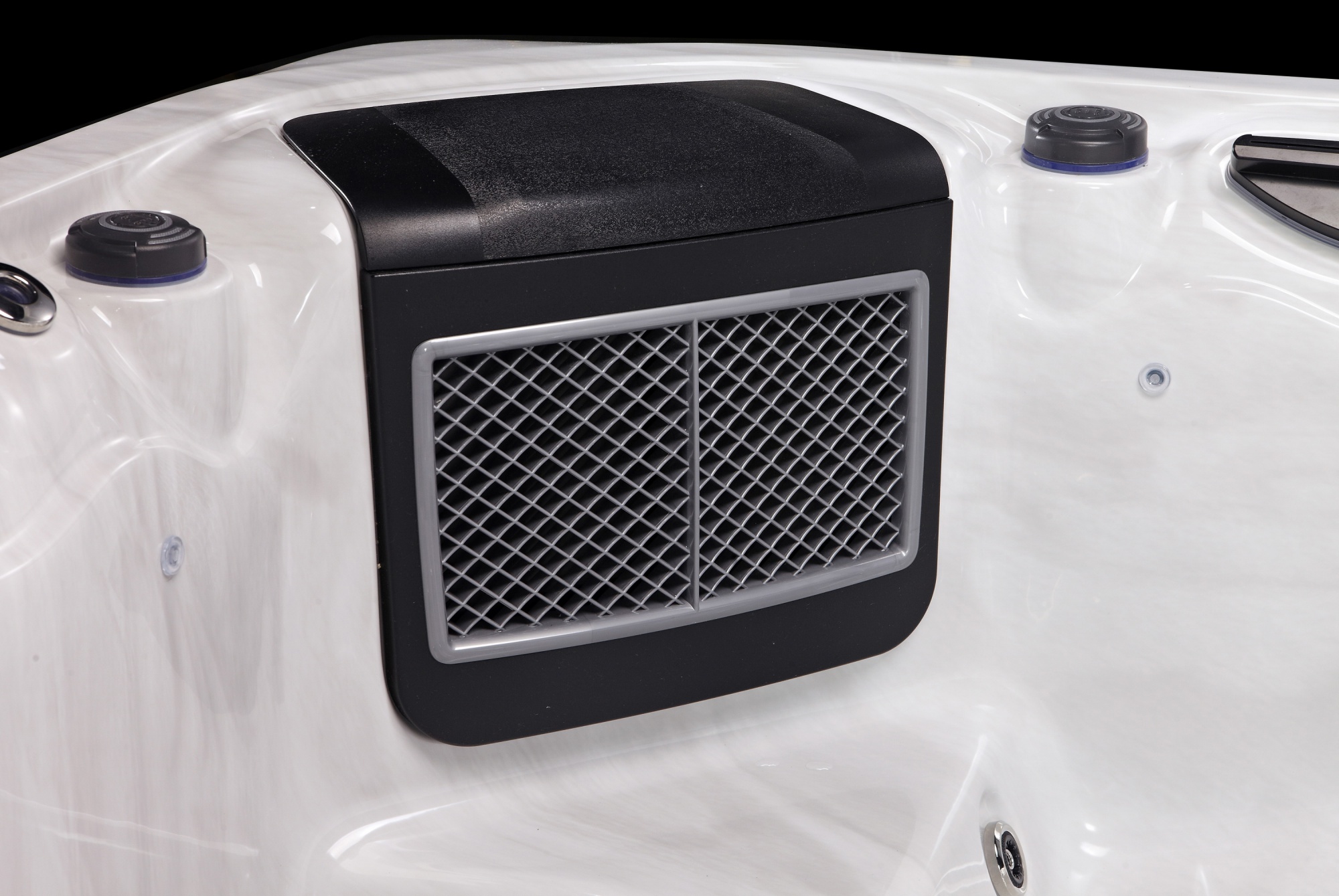 SR8175 Luxury 4-Person Spa with 63 Jets & Dual Lounge Design