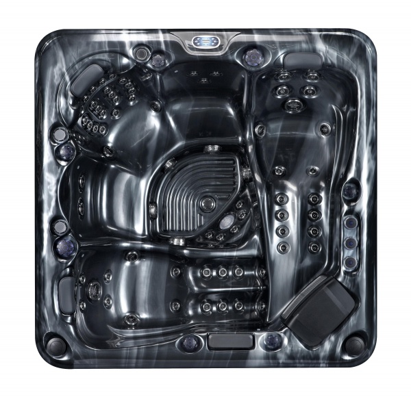 SR8177 5-Person Dual Lounge Spa with 70 Jets & Ozone Sanitization