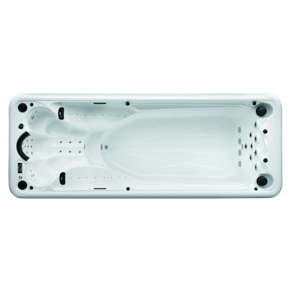 SR870C 2025 Model 5.8m Single Zone Acrylic Swim Spa for Fitness and Hydrotherapy with 14 Jets 3HP Pump