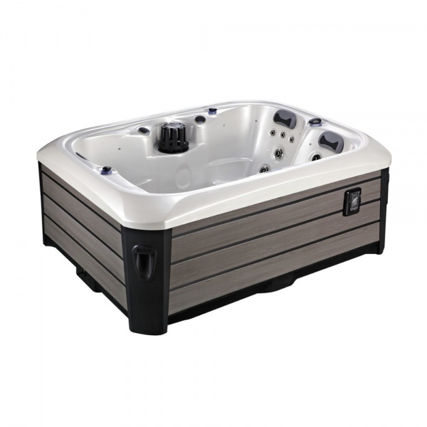SR808C Modern 2 Person Compact Hot Tub with 23 Stainless Steel Jets Balboa System and LED Mood Light