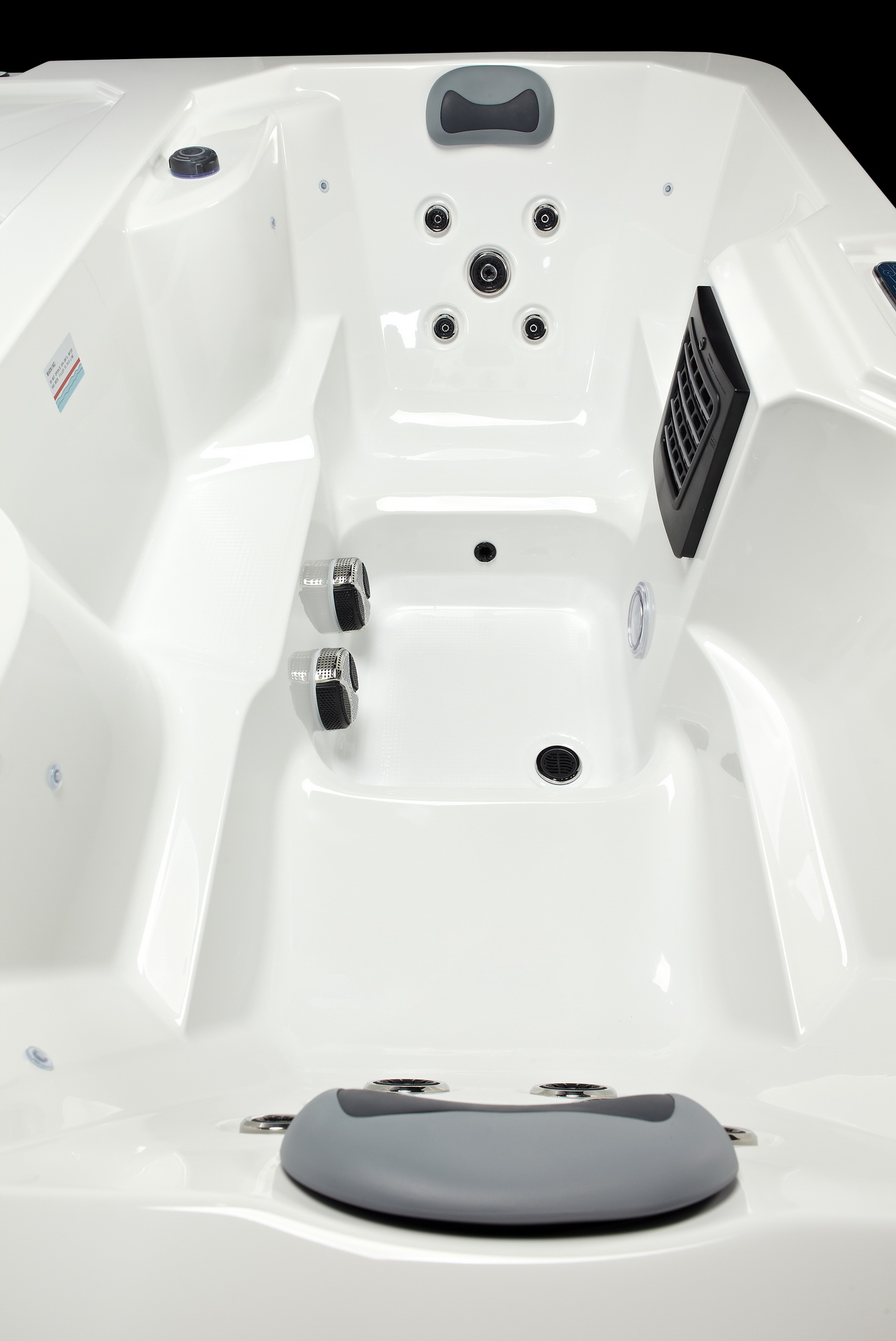 SR-BT1004 Professional 3 Person Ice Bath Tub with Cooling System and 14 Hydrotherapy Jets for Recovery
