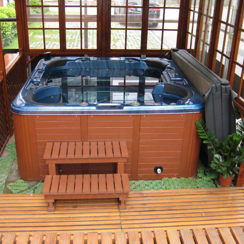 Sunrans SR826 Premium Outdoor Hydrotherapy Hot Tub & Spa