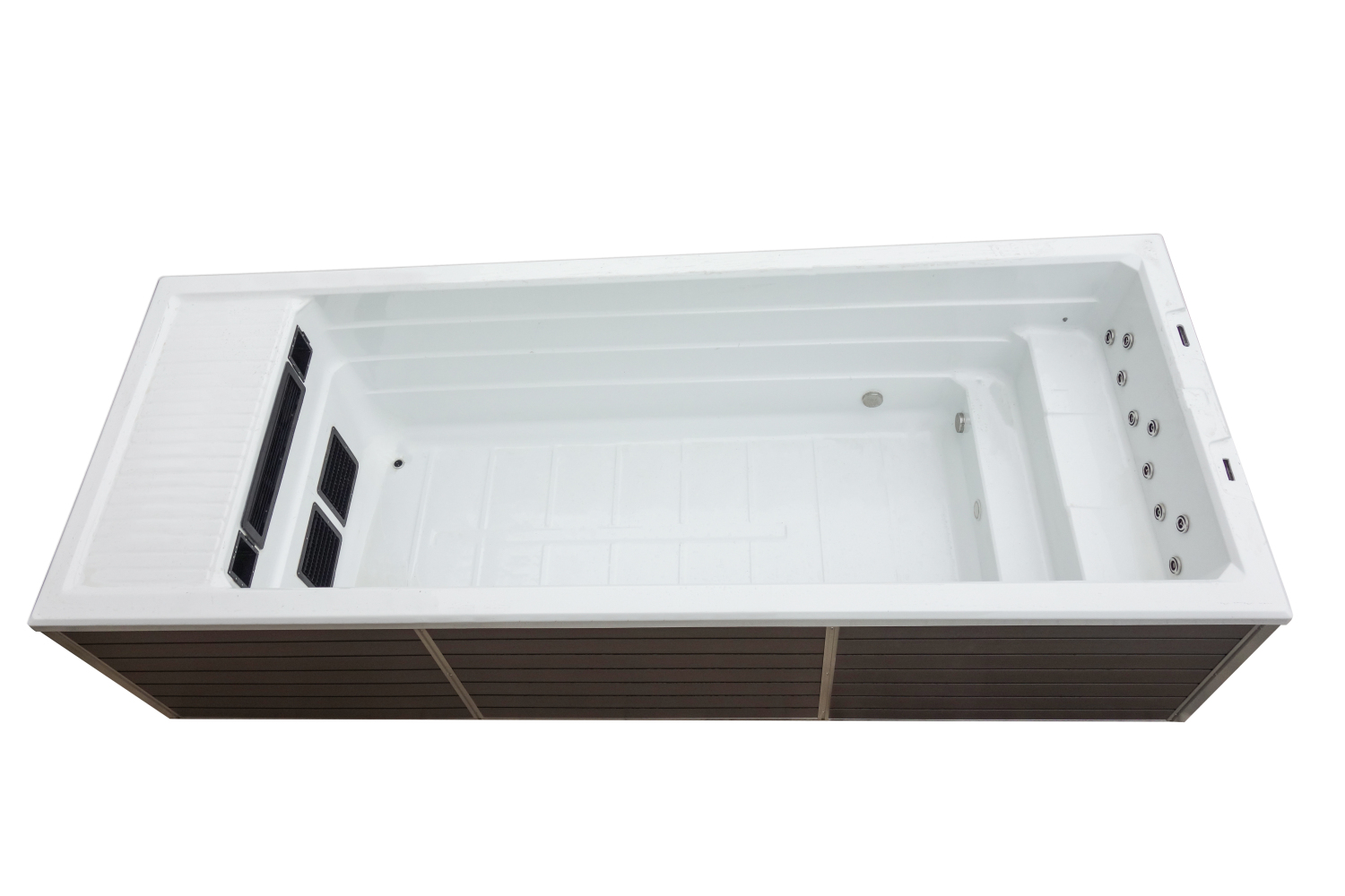 Luxury Endless Pool SR860A with 2.8KW Propeller x 2 2.0HP Massage Pump 1.0HP Circulation Pump and UV Light