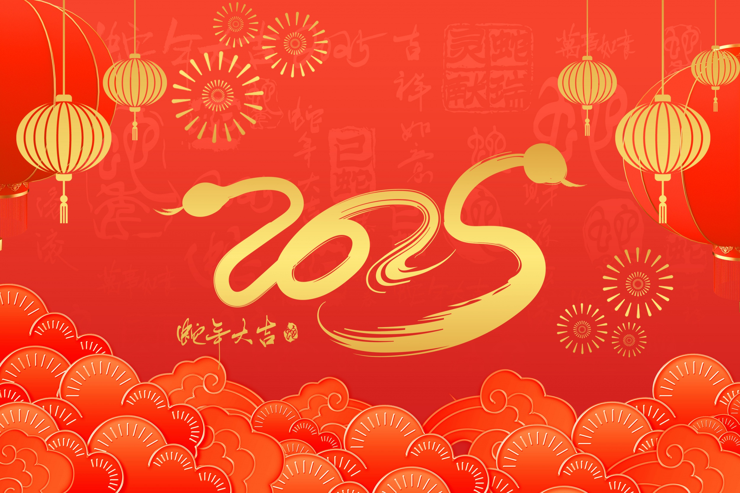 瑜芯新春祝福，蛇年大吉！