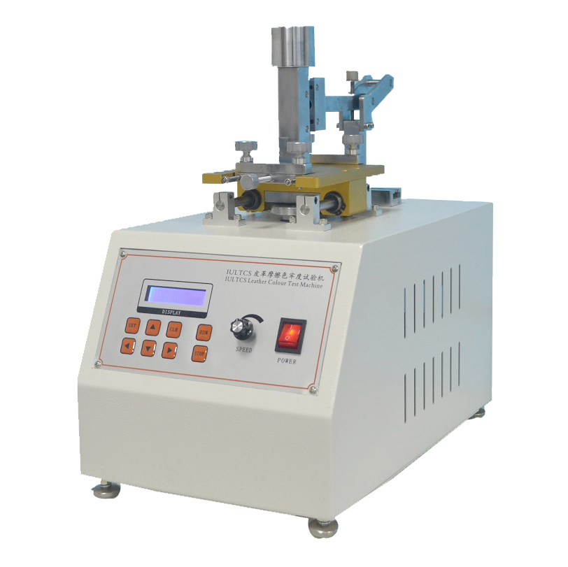 Leather Rubbing Tester Abrasive Rubbing Fastness Tester Leather Rubbing Color Fastness Test Machine Iultcs Rub Fastness Tester Iultcs Veslic Leather Abrasive Te
