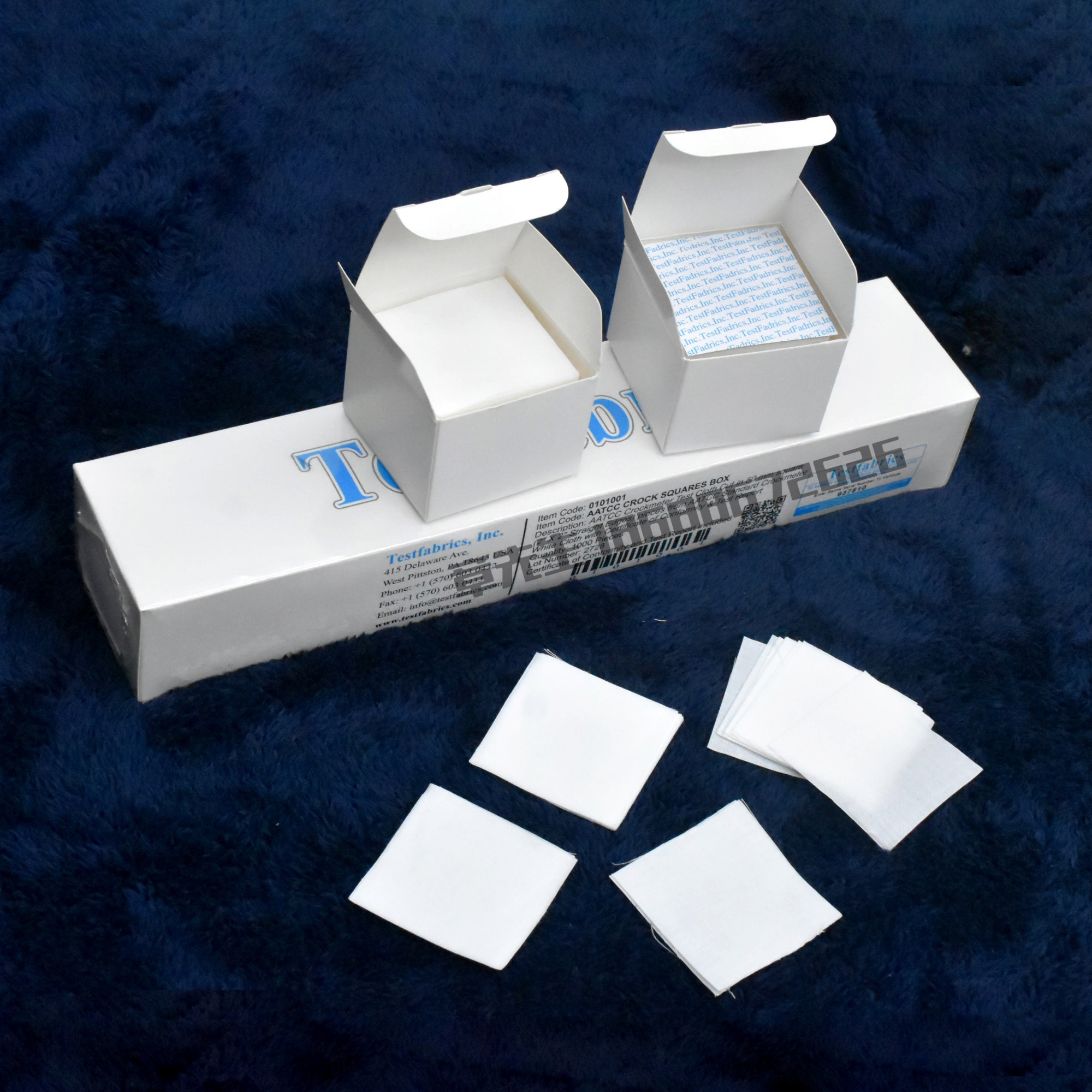 AATCC CROCK SQUARES BOX