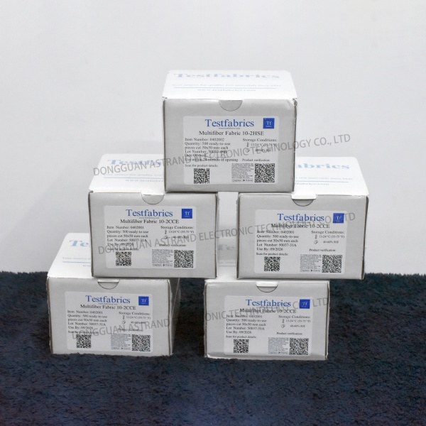 Testfabrics #Mff-10 (cold cut 2"X2") , Aatcc Multi-Fiber Fabric, 500PCS/Pack