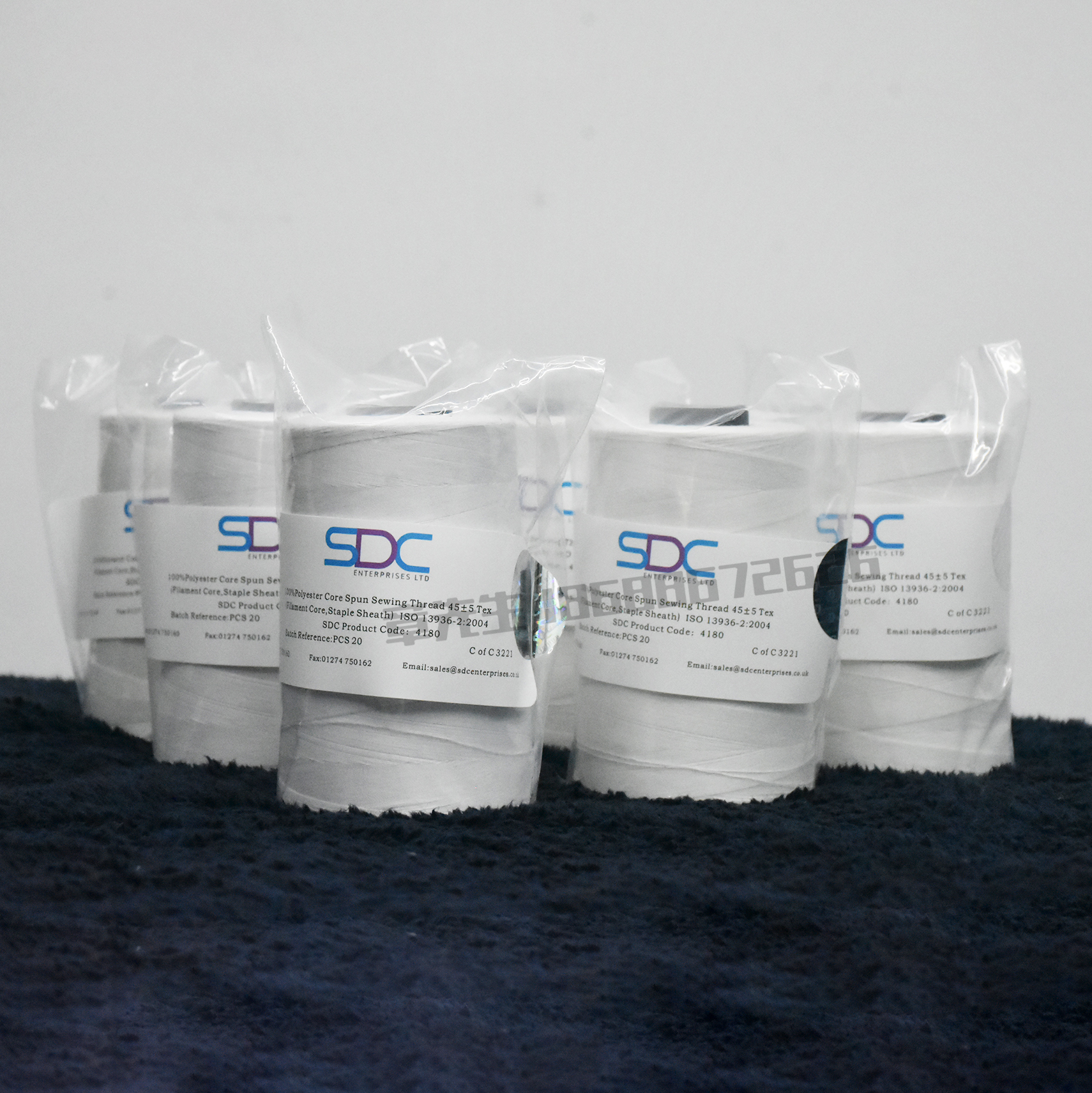 ISO13936 SDC Sewing Threads Polyester Core Spun 45 +/-5 Tex 5000m cone