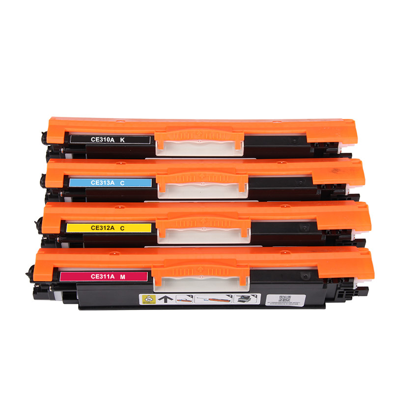 兼容惠普CE310A-CE313A/CF350-353A/126A粉盒适用HP M175NW/M275