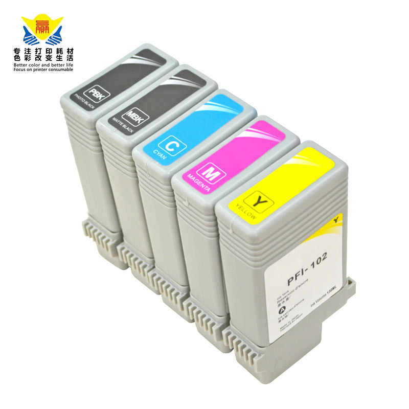 兼容佳能 PFI-102墨盒适用CANON IPF500 510?610?650?700?750