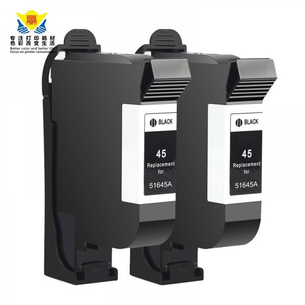 兼容惠普HP-45再生墨盒适用Deskjet 820 820C 820Cse型打印机黑色