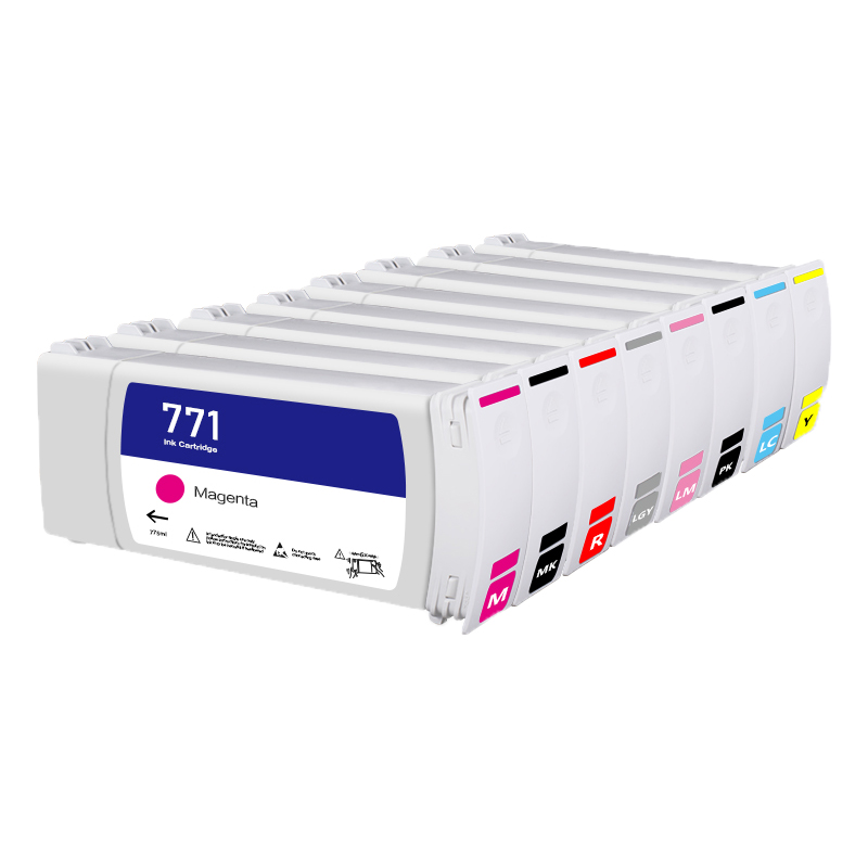适用惠普771号墨盒HPDesignjet Z6200绘图仪CE037A/CE038A/CE039A