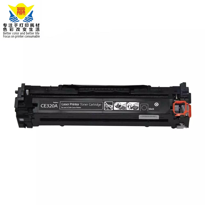 top quality CE320A CE321A CE322A CE323A color compatible toner cartridge for Color LaserJet Pro CM1415 CM1411 laser printer