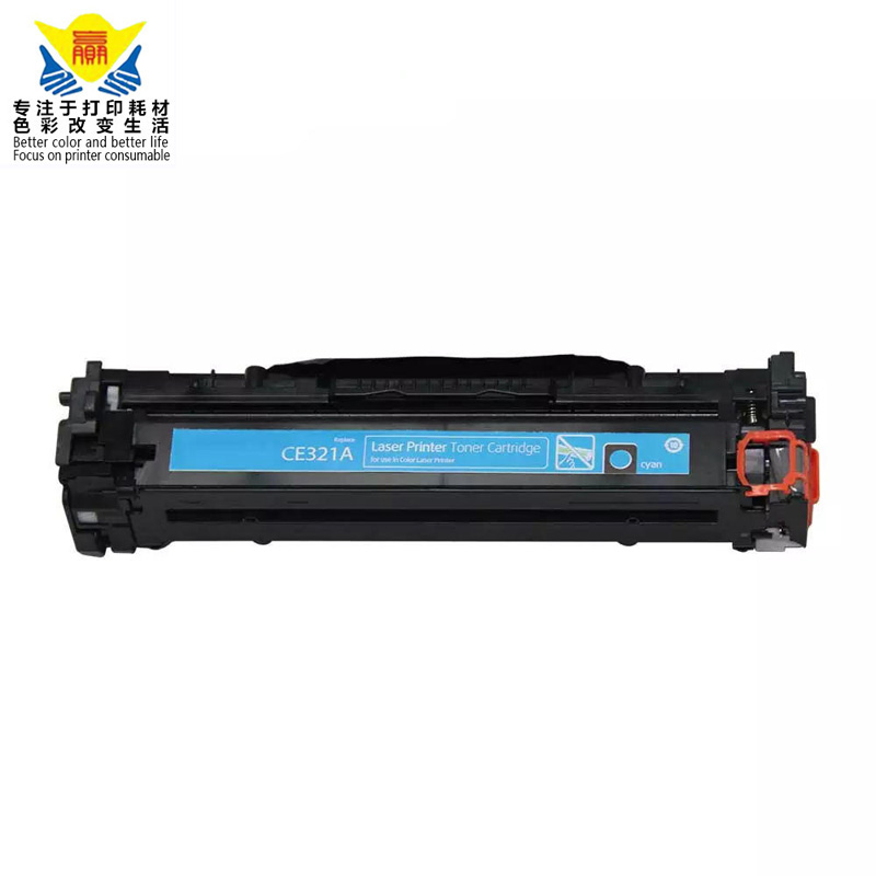 top quality CE320A CE321A CE322A CE323A color compatible toner cartridge for Color LaserJet Pro CM1415 CM1411 laser printer