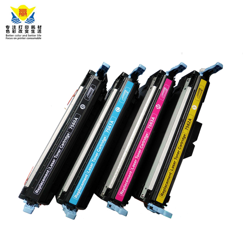 top quality q7560 color compatible toner cartridge Q7560A Q7561A Q7562A Q7563a for Color LaserJet 2700 3000