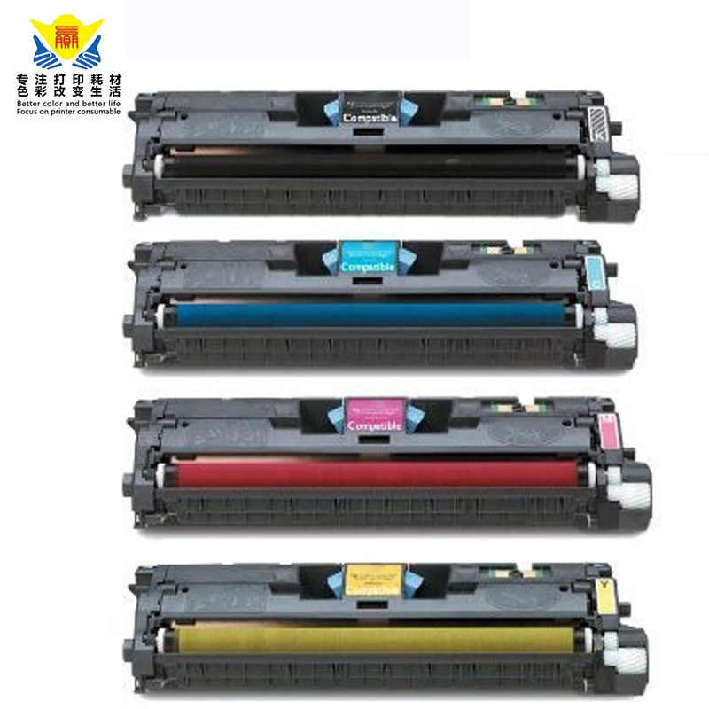 Compatible Q3960A Q3961A Q3962A Q3963A toner cartridge for HP Color LaserJet1500 1550 2500 2550 2800 2820 2840