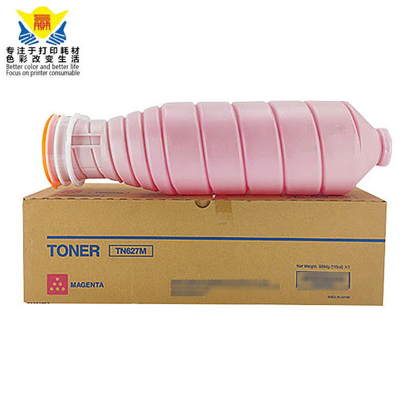TOP quality color TN627 compatible toner cartridge for Konica Minolta AccurioPress C12000 C14000 ACVV130 ACVV150 TN627 TONER
