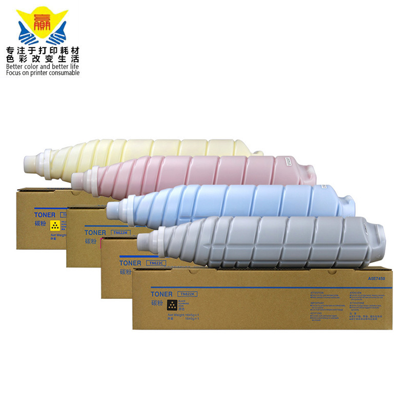 high quality color compatible toner cartridge TN622 for Konica Minolta Bizhub C1085 C1100 laser printer
